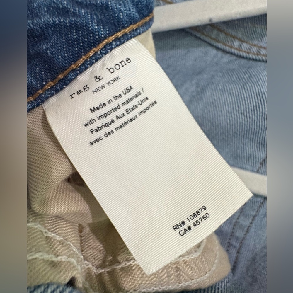 rag & bone Nina High-Rise Ankle Cigarette Jeans - Picture 5 of 10
